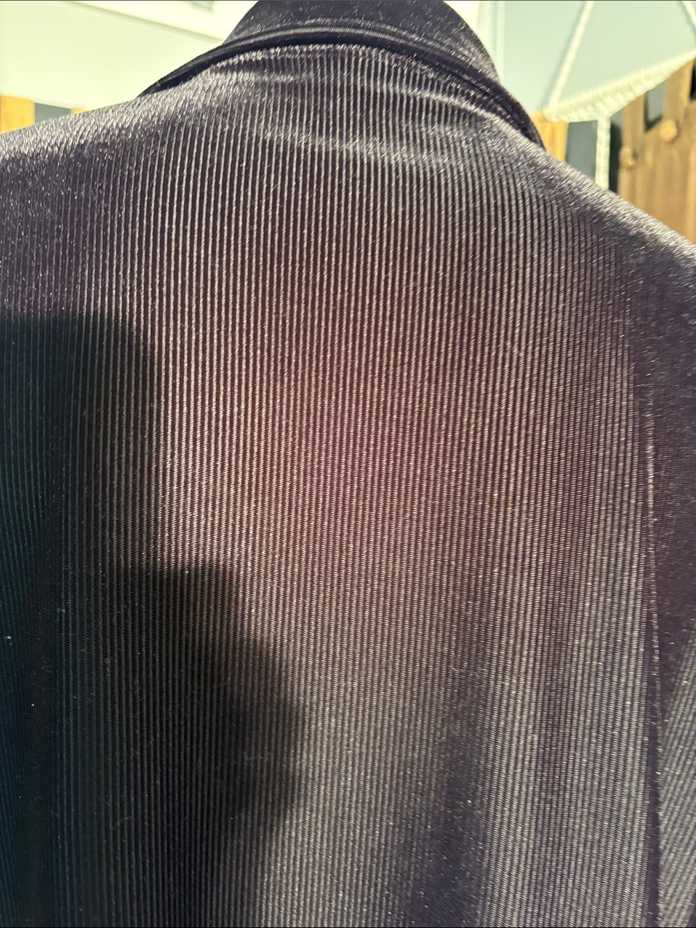Long Black Cover-Up Jacket - Picture 3 of 4